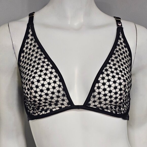 Victoria's Secret Starburst Unlined Plunge Bra 32DDD - Picture 2 of 8